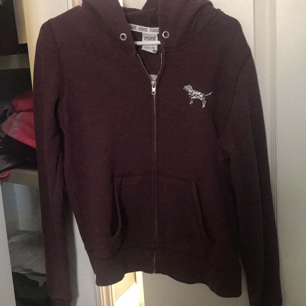 victoria secret zip up jacket!!